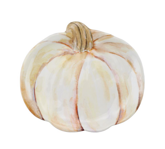 White Pumpkin 7.75" Plate