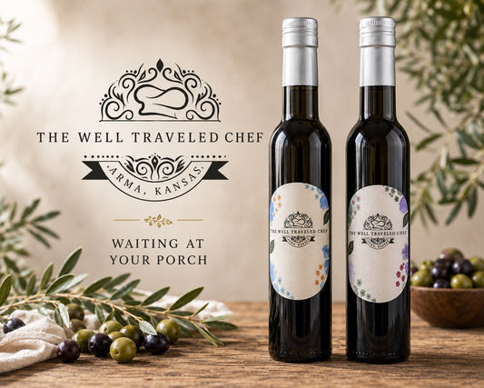 Well Traveled Waiting at Your Porch Yearly Seasonal Oil & Vinegar Collection