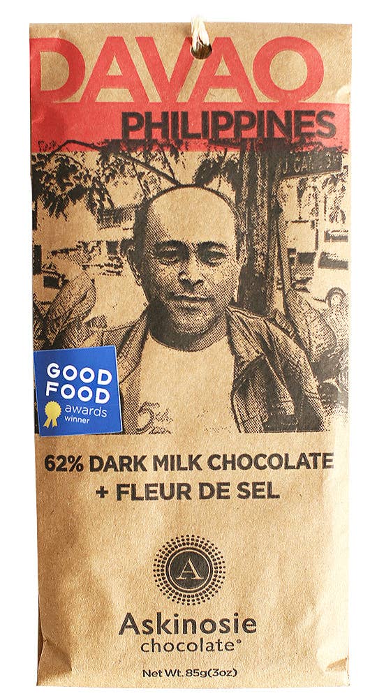 Askinosie Dark Milk + Fleur de Sel Sea Salt Bar