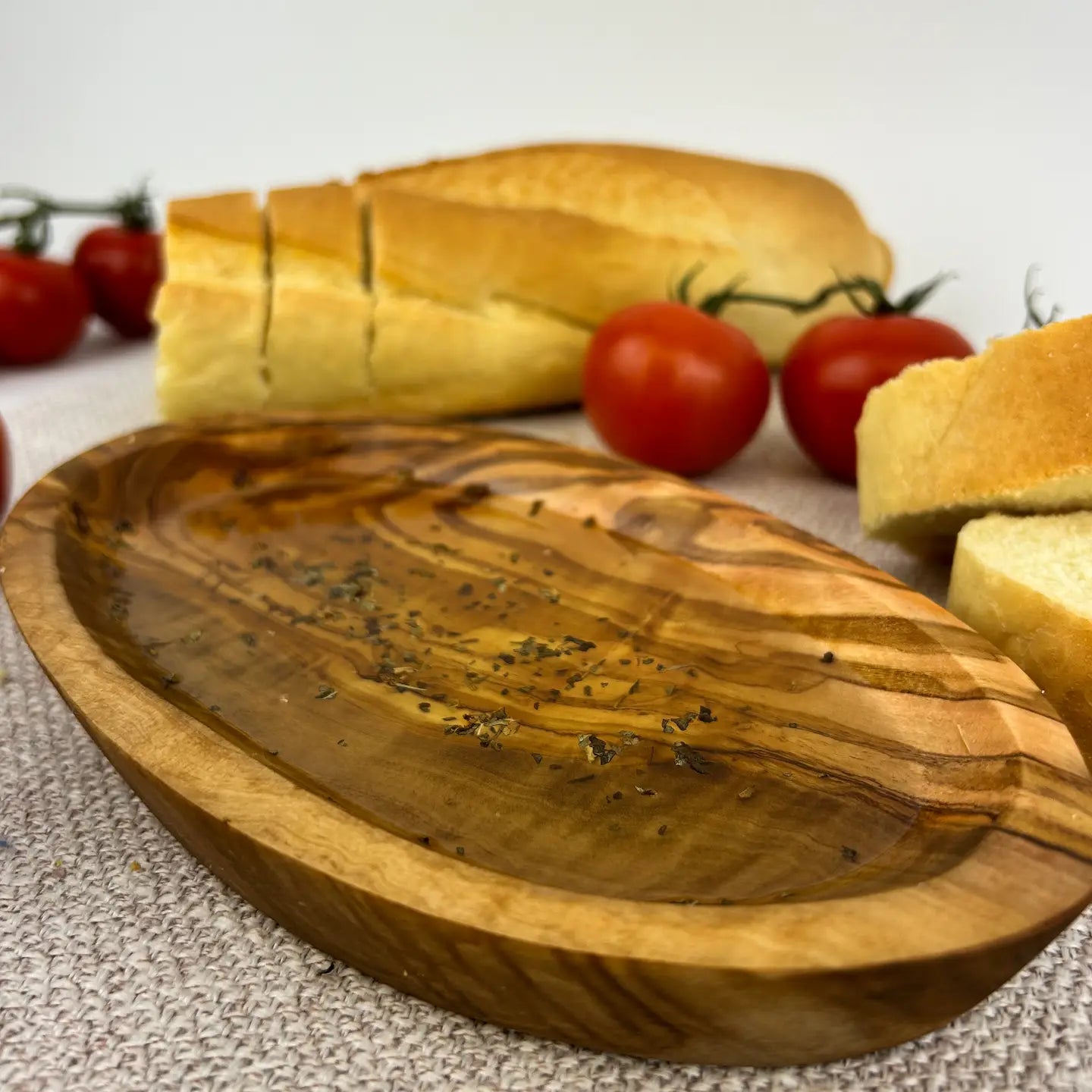 Olive Wood Dipping Dish
