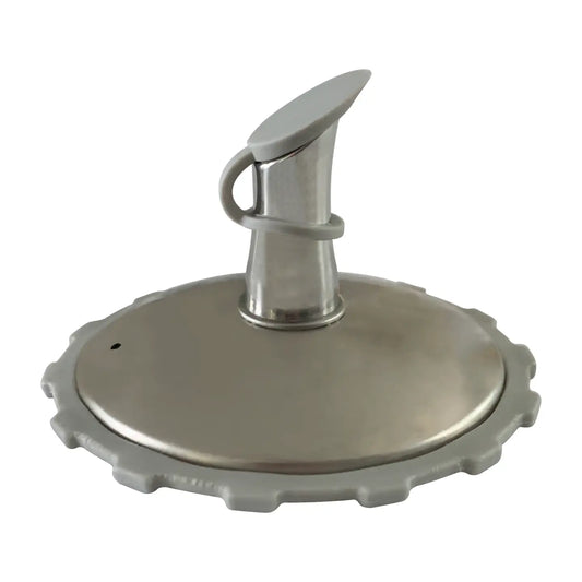 Jarware Stainless Steel Oil Cruet Lid for Wide Mouth Mason Jar