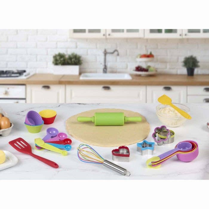 Mrs. Anderson's Baking Kids Baking Set, 24-Piece Set