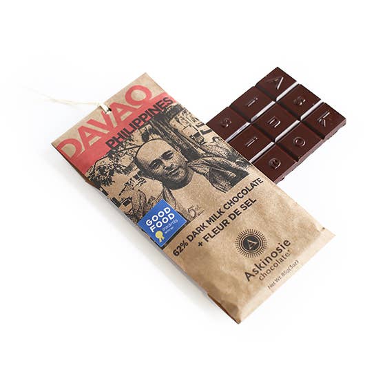 Askinosie Dark Milk + Fleur de Sel Sea Salt Bar