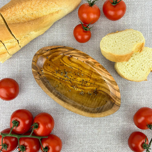 Olive Wood Dipping Dish
