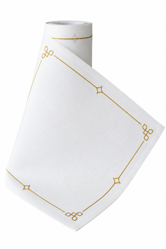 Golden Luxe Party Tear-Off Roll Napkins