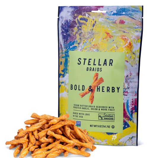 Stellar Bold & Herby Pretzel Braids