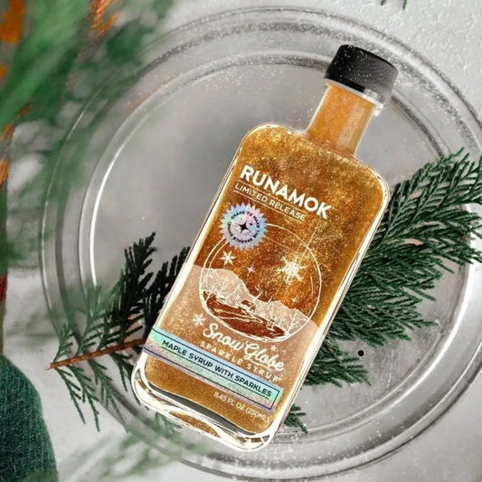 Limited Edition Snow Globe Sparkle Maple Syrup
