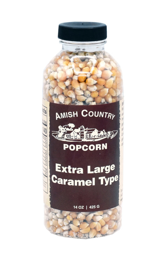 Extra Large Caramel Popcorn - 14 Oz Bottle