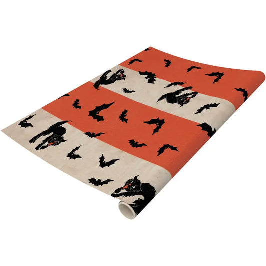 Vintage Halloween Table Runner Roll