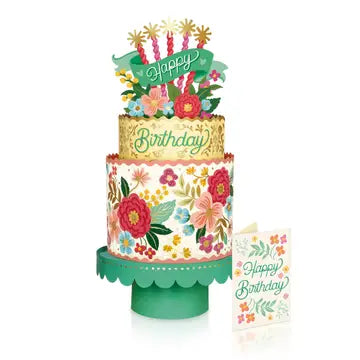 Blooming Birthday Cake Pop Up