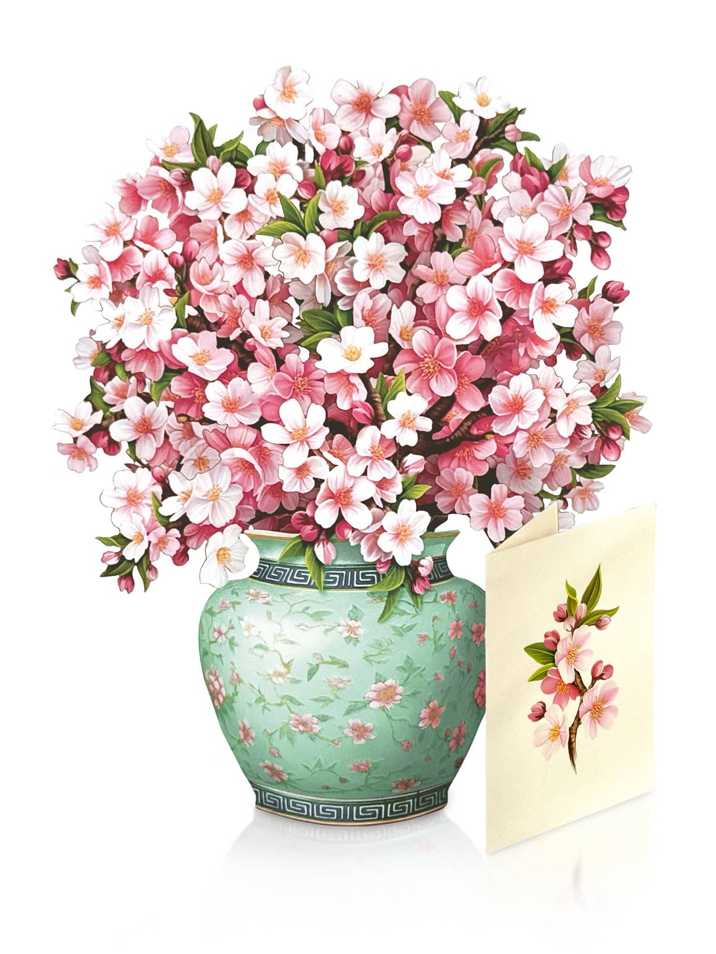 Mini Japanese Cherry Blossom Mini Pop-up Greeting Card