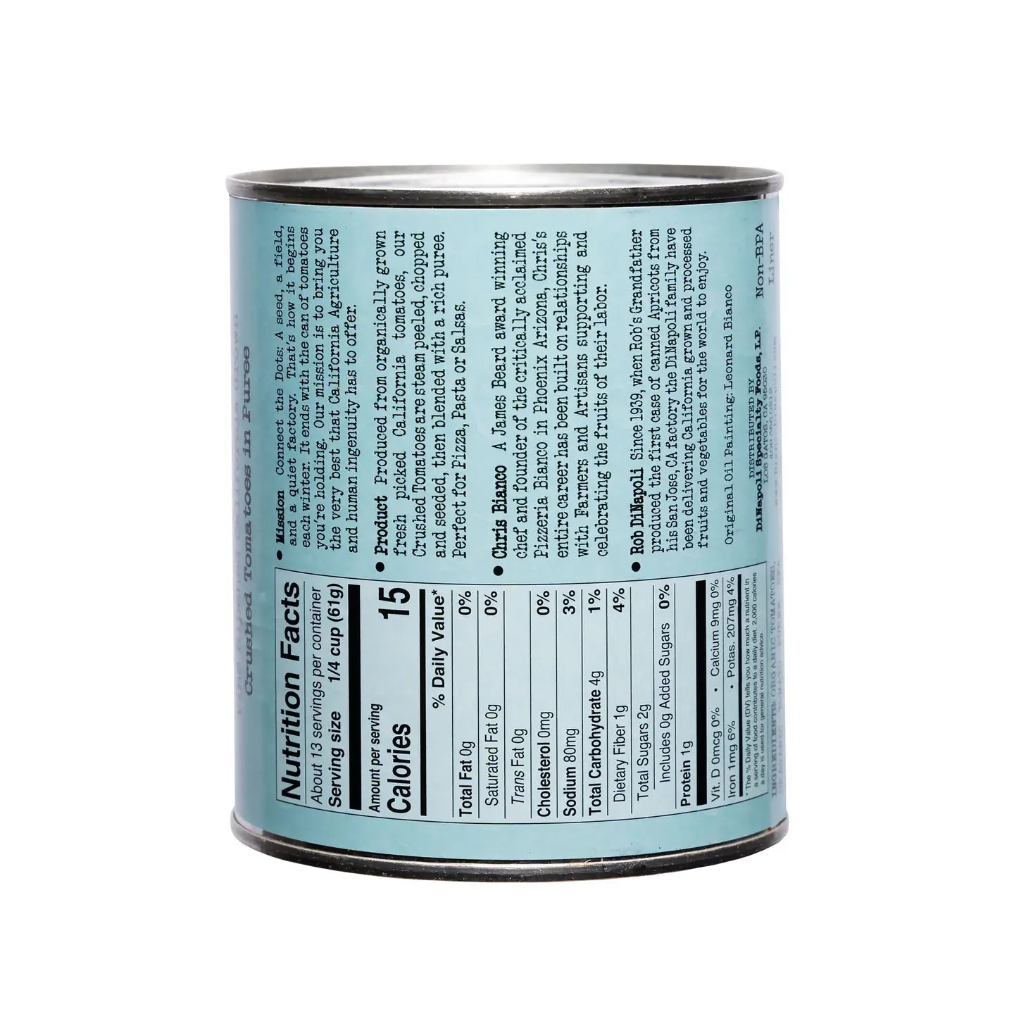 Bianco DiNapoli 28oz Org Crush & Puree