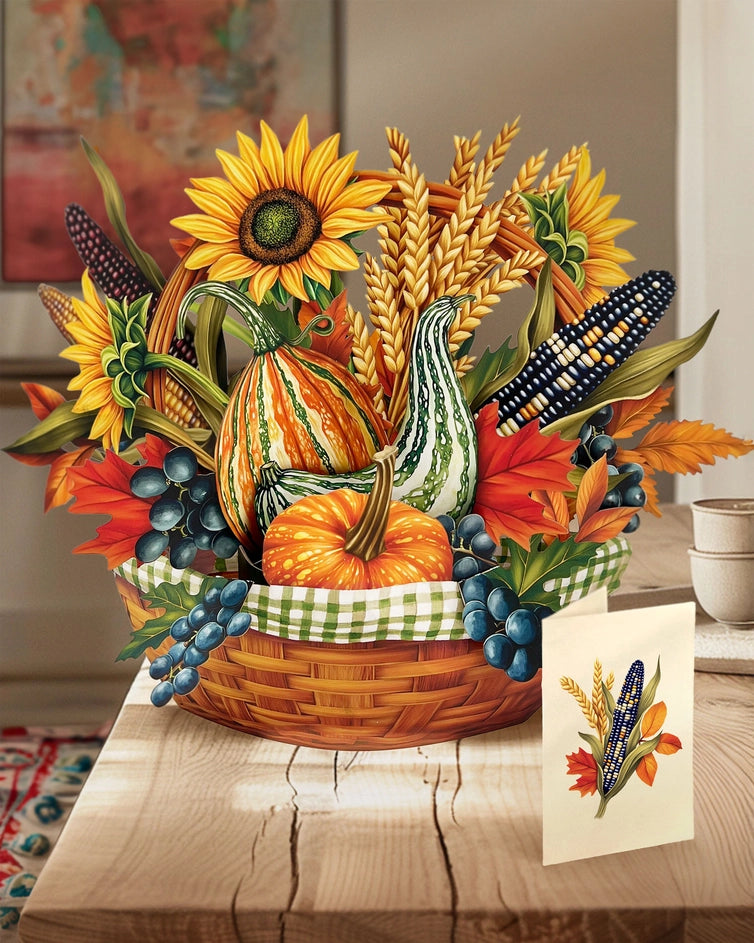 Golden Harvest Pop Up Card