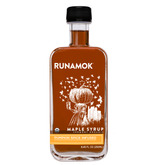 Pumpkin Spice Infused Maple Syrup